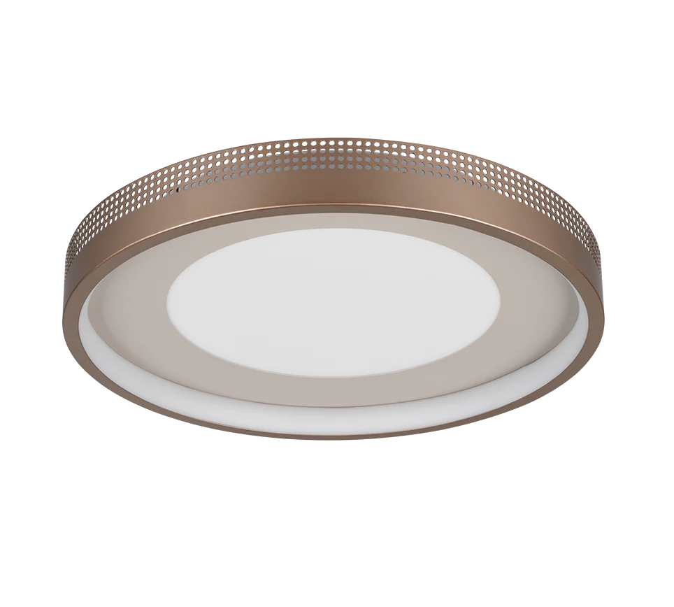 Solea LED Flush Light - Coffee/ Black Finish - Image 6