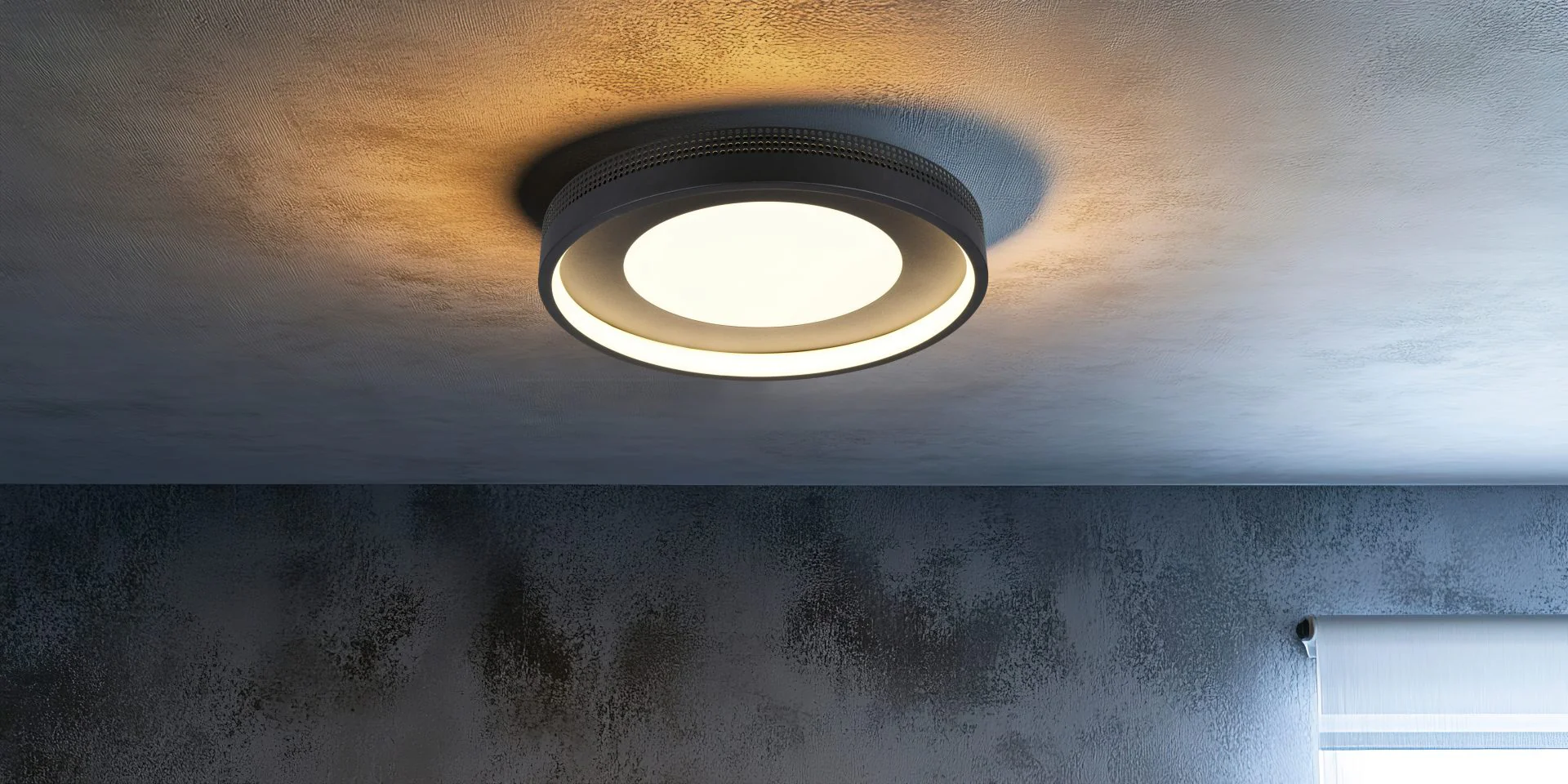 Solea LED Flush Light - Coffee/ Black Finish - Image 8
