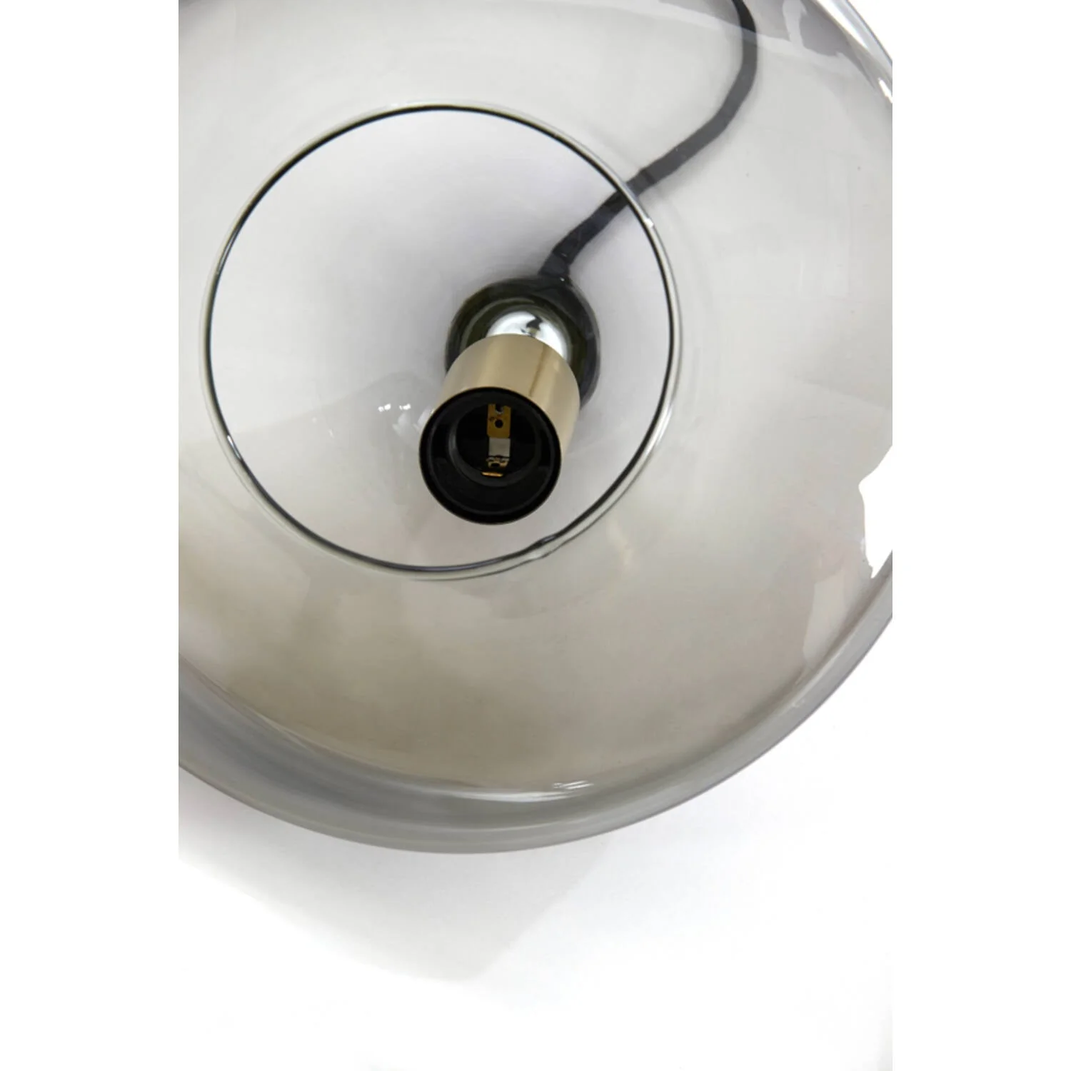 Solna 3Lt Island Pendant - Antique Bronze & Smoked Glass - Image 3