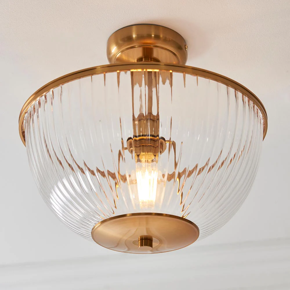 Somerset Downlight/ Uplight Semi-Flush Light - Image 10