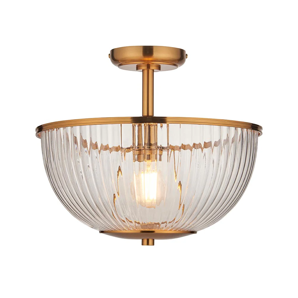 Somerset Downlight/ Uplight Semi-Flush Light - Image 2
