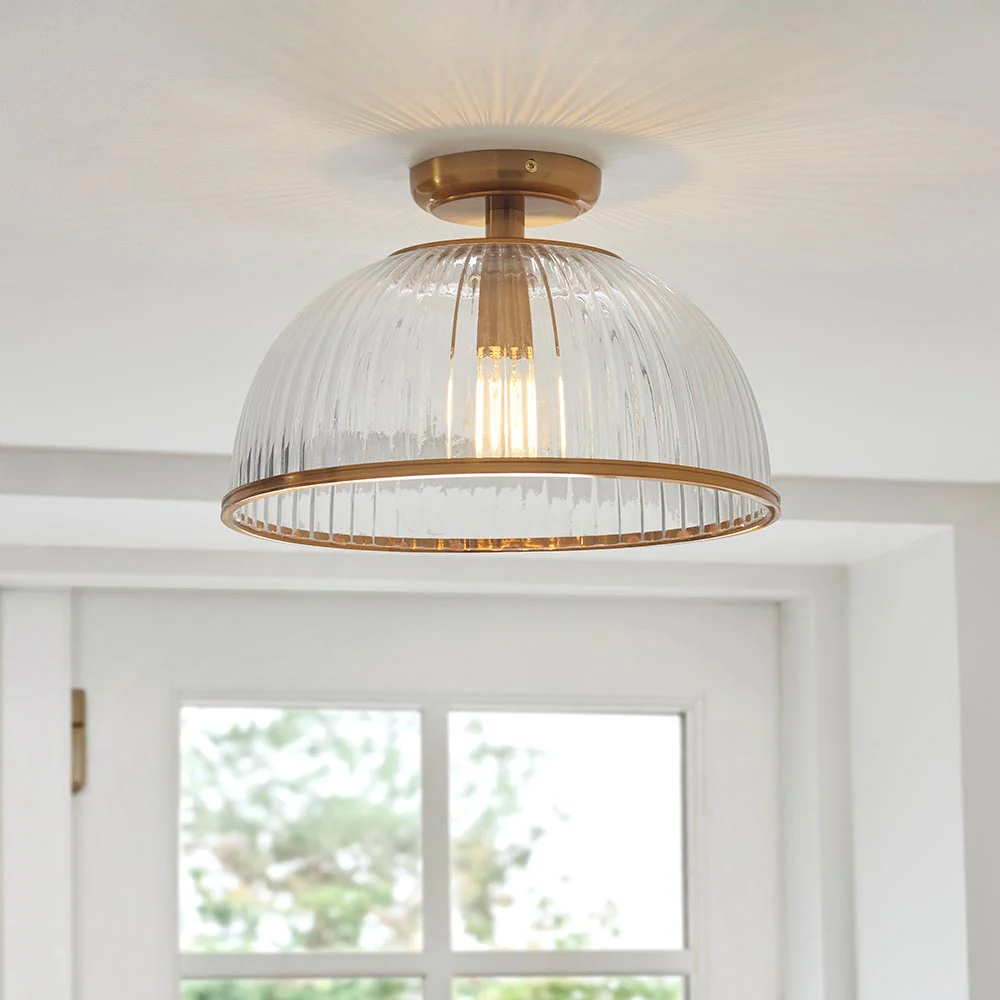 Somerset Downlight/ Uplight Semi-Flush Light - Image 4