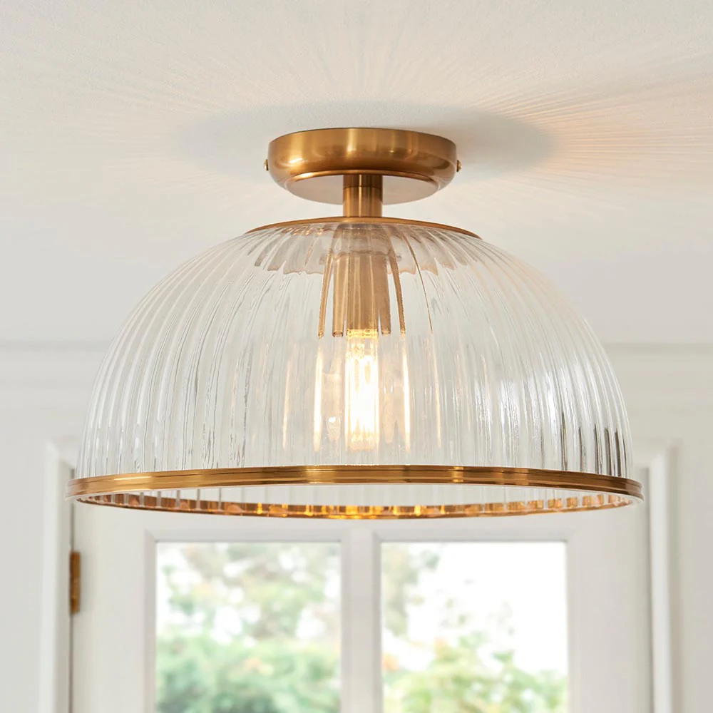 Somerset Downlight/ Uplight Semi-Flush Light - Image 5