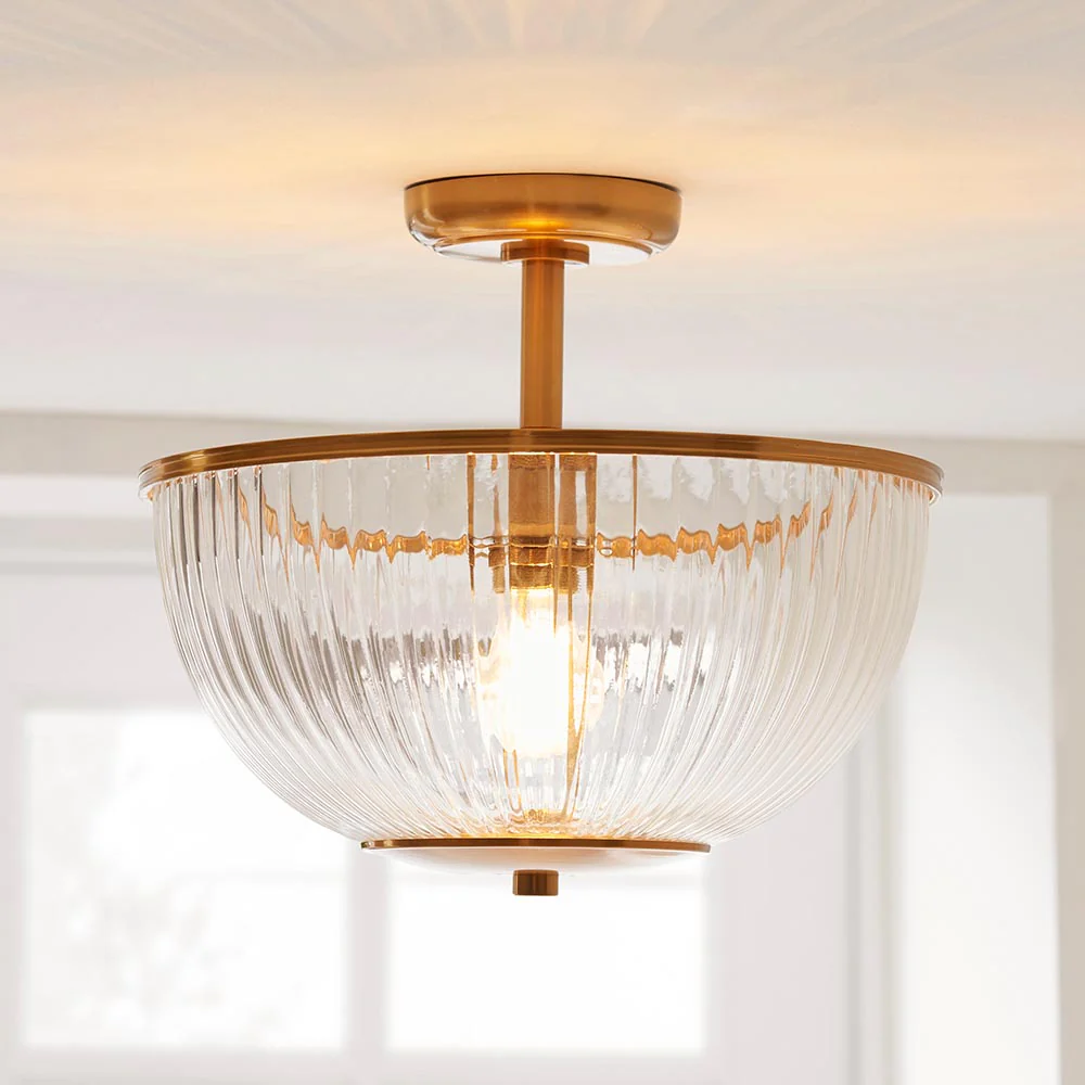 Somerset Downlight/ Uplight Semi-Flush Light - Image 8