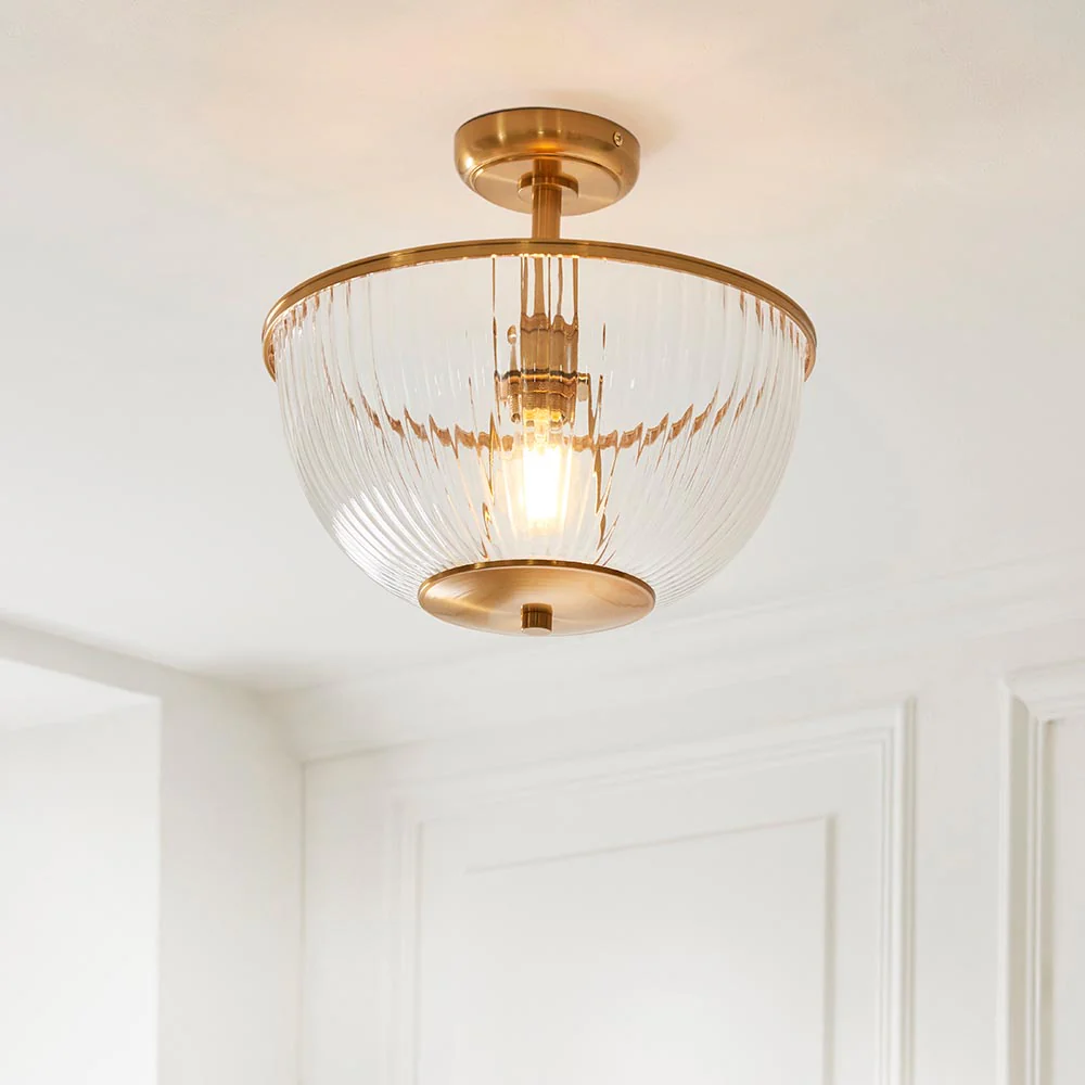 Somerset Downlight/ Uplight Semi-Flush Light - Image 9