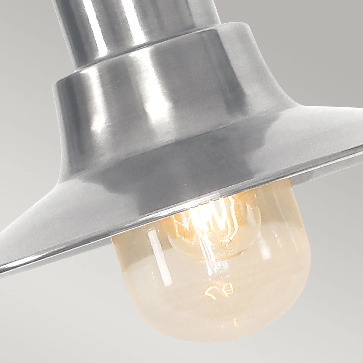 Somerton IP44 Lantern – Nickel/Verdigris Finish - Image 3