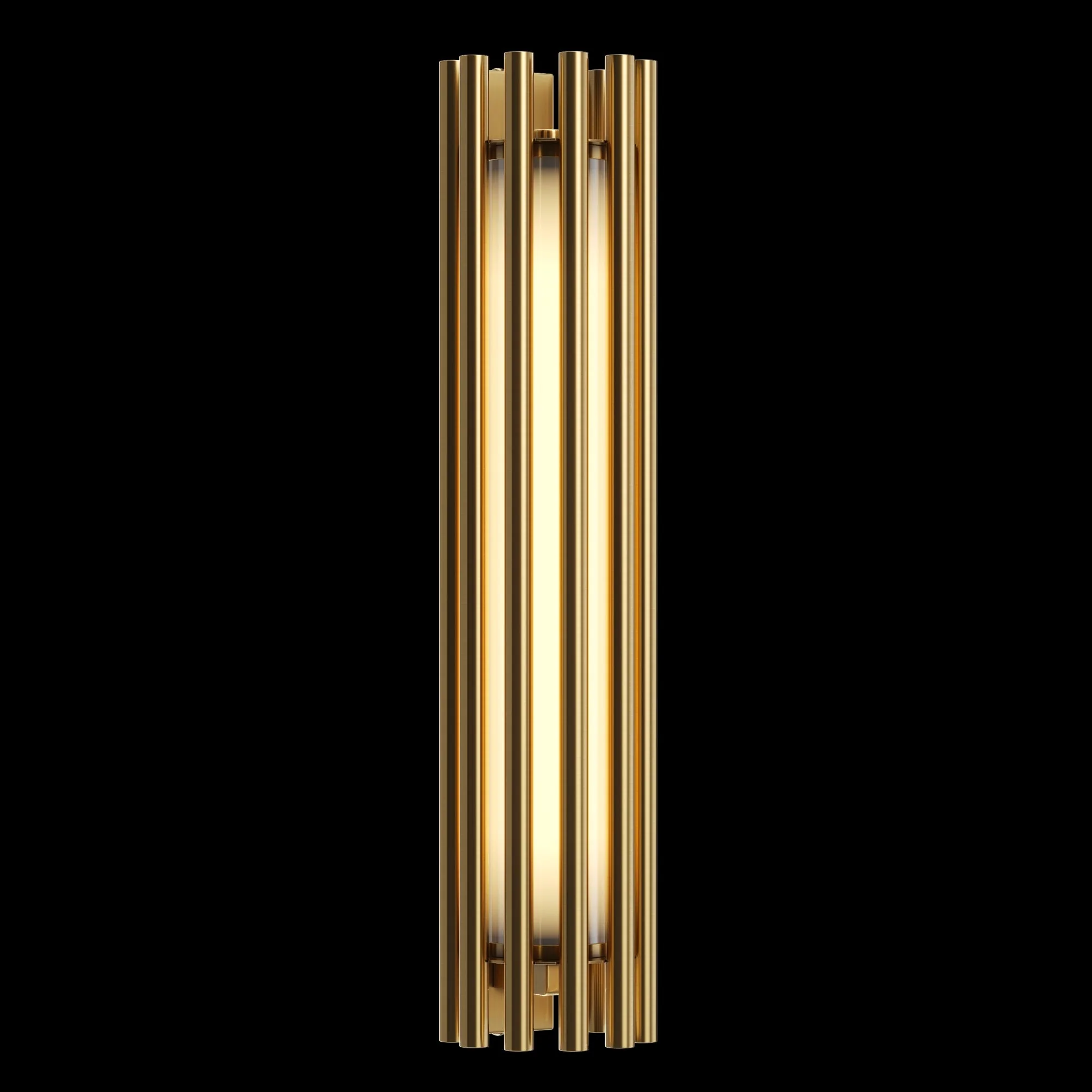 Sonata Indoor LED Wall Light - Brass/Chrome Finish - Image 2
