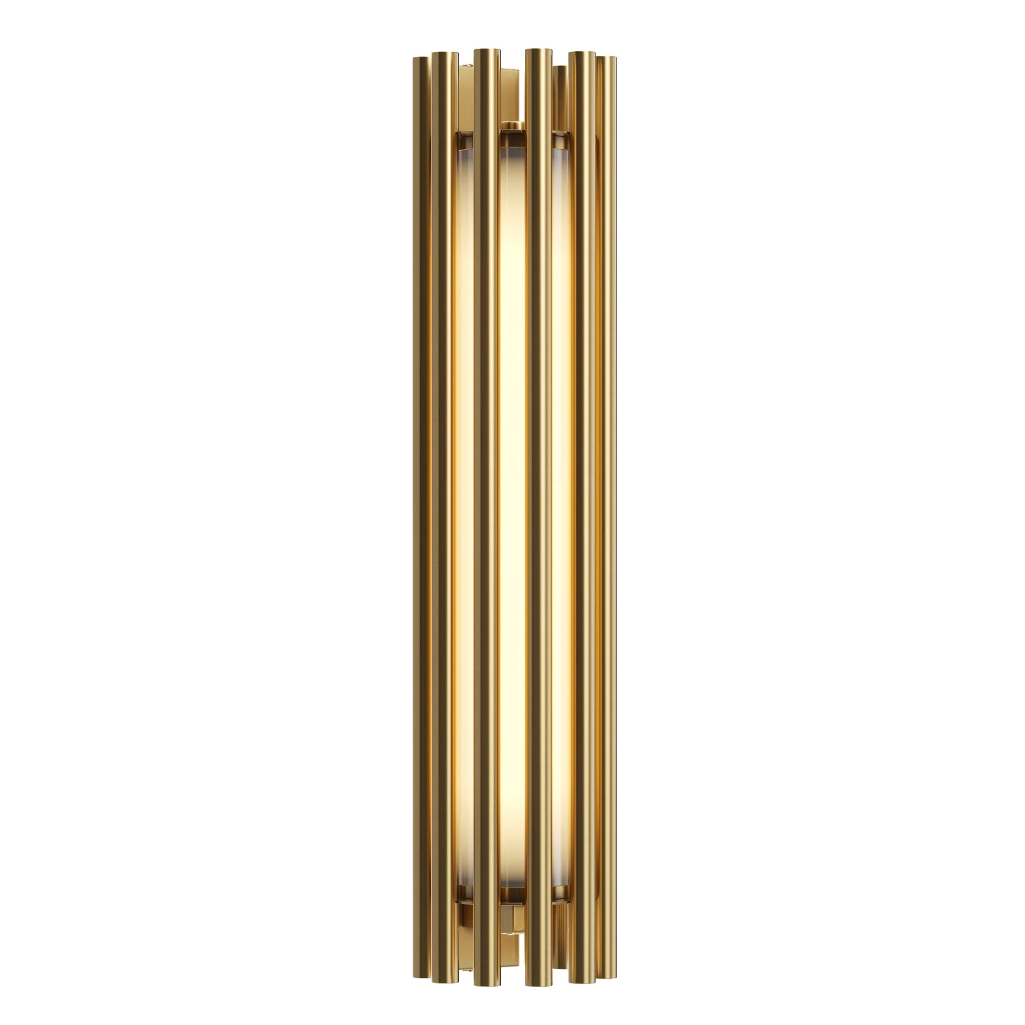 Sonata Indoor LED Wall Light - Brass/Chrome Finish - Image 4