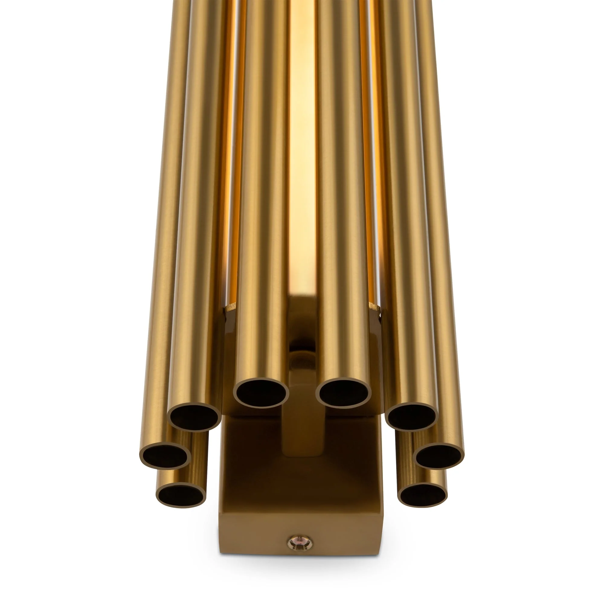 Sonata Indoor LED Wall Light - Brass/Chrome Finish - Image 6