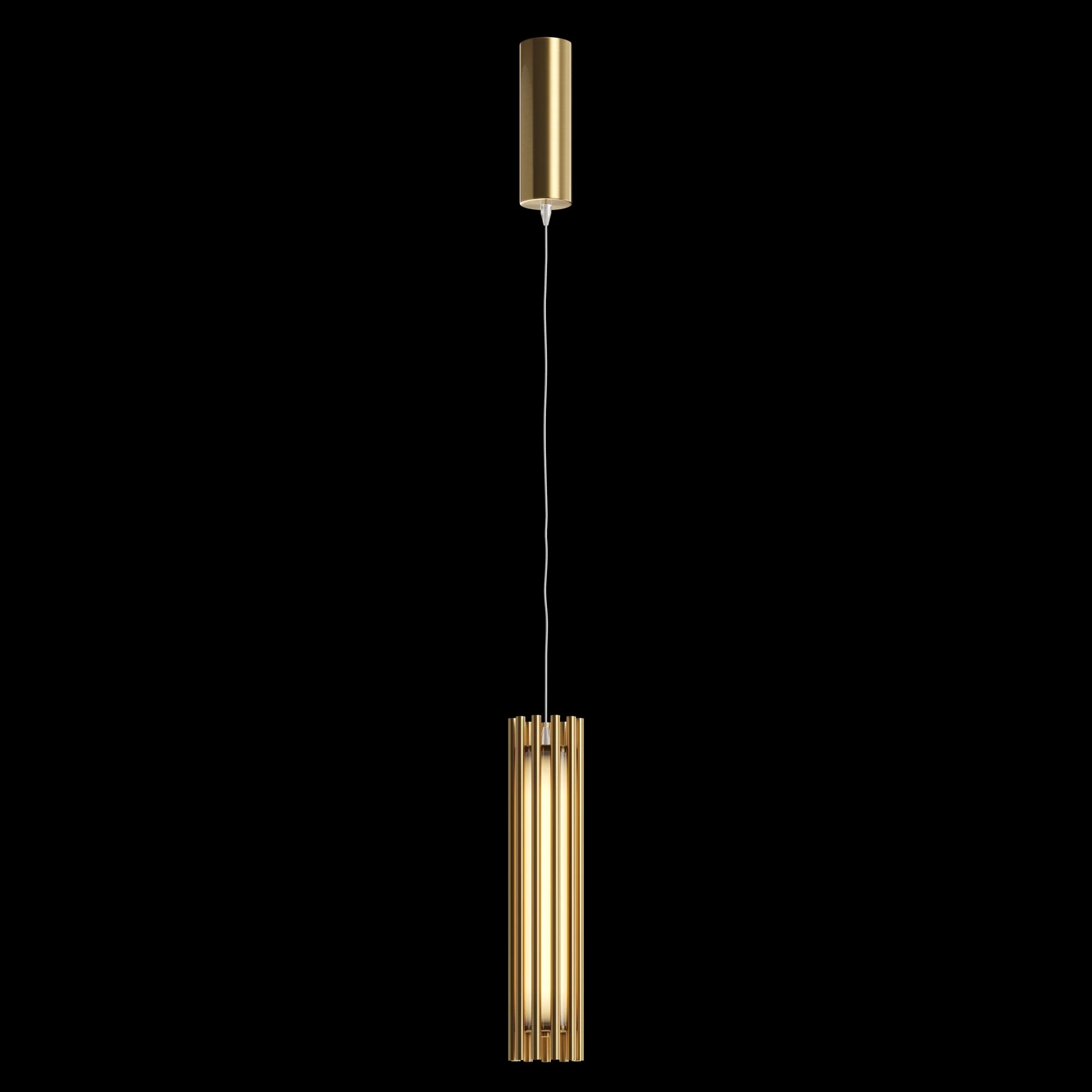 Sonata LED Hanging Light - Brass - Image 4