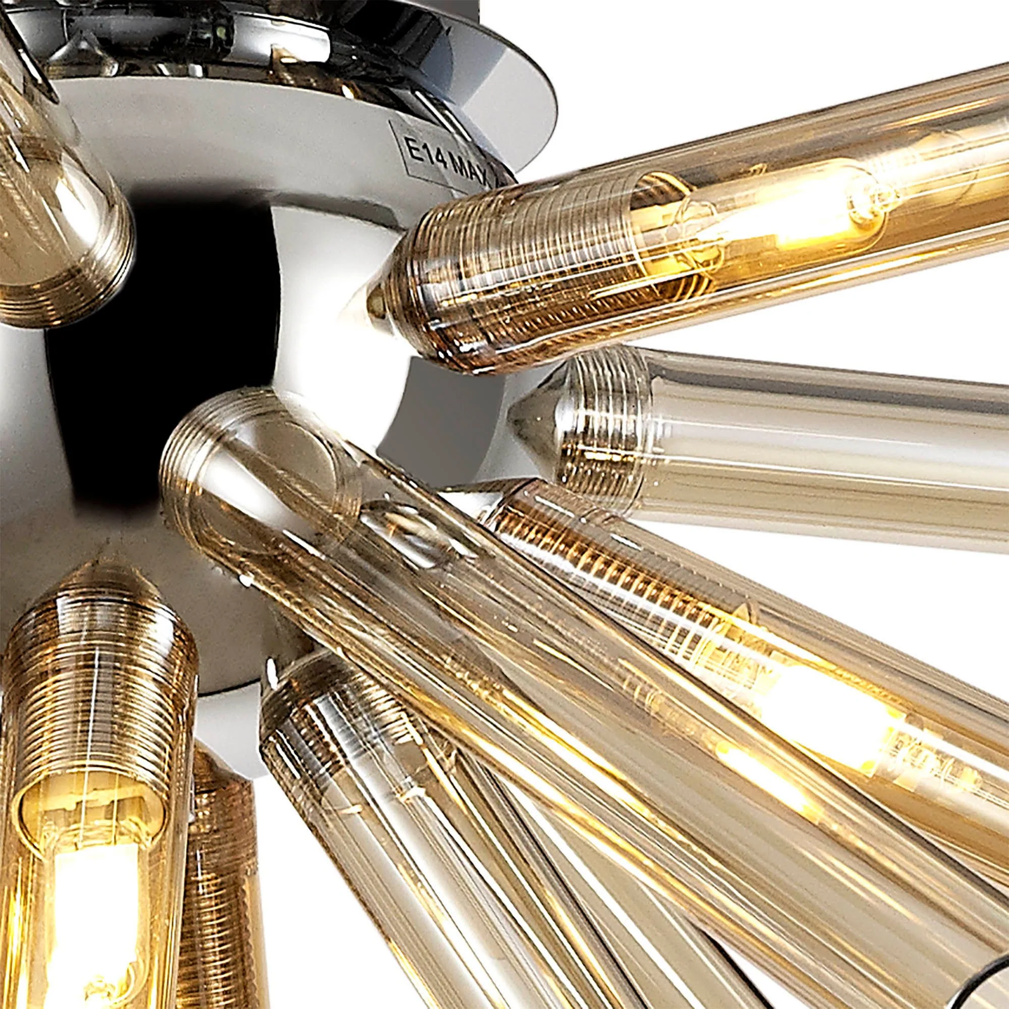 Sonta Flush 8 Light, Various Finishes - Image 3