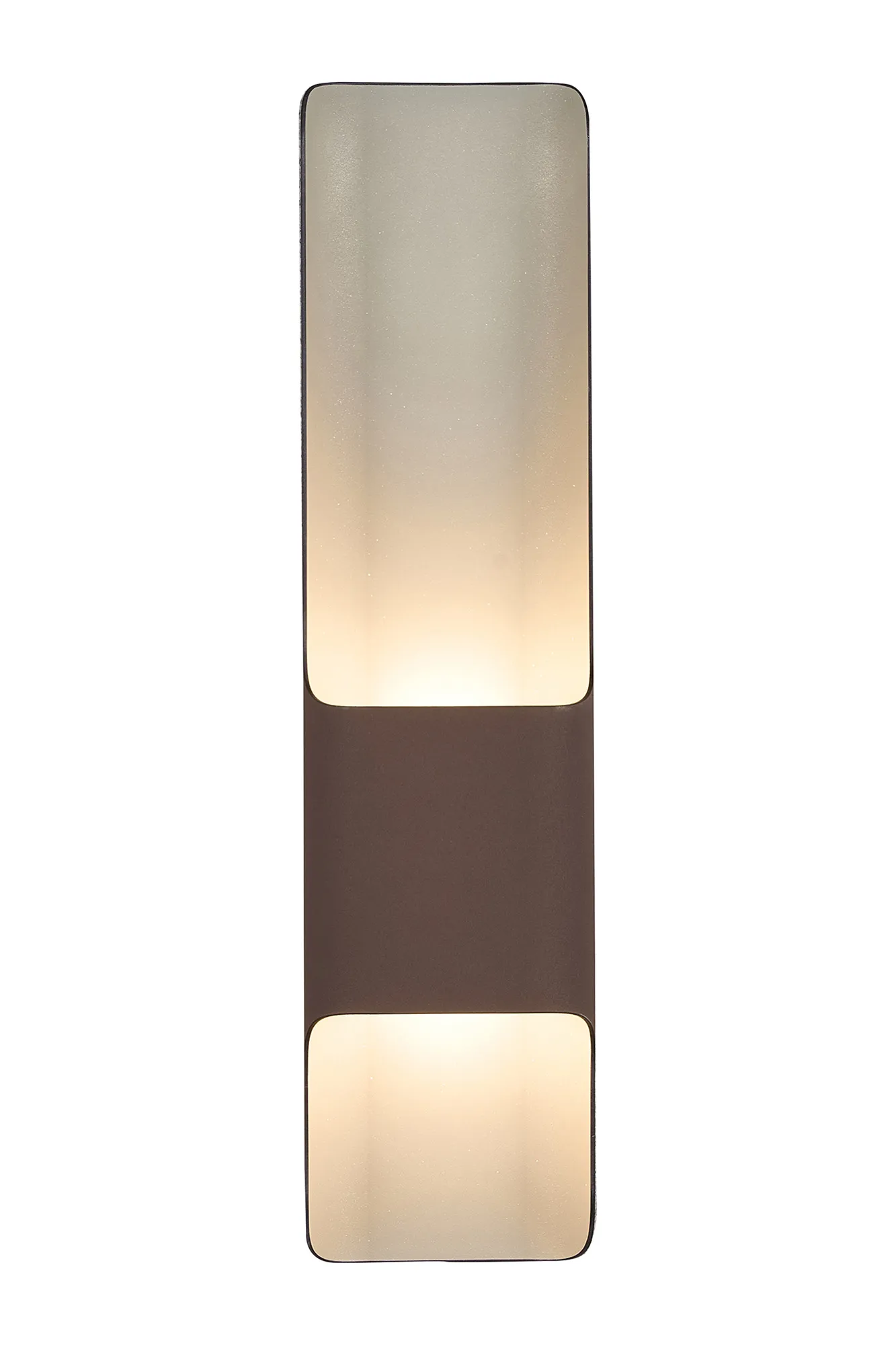 Sorin IP65 LED Offset Up/Down Light - Black/Brown - Image 2