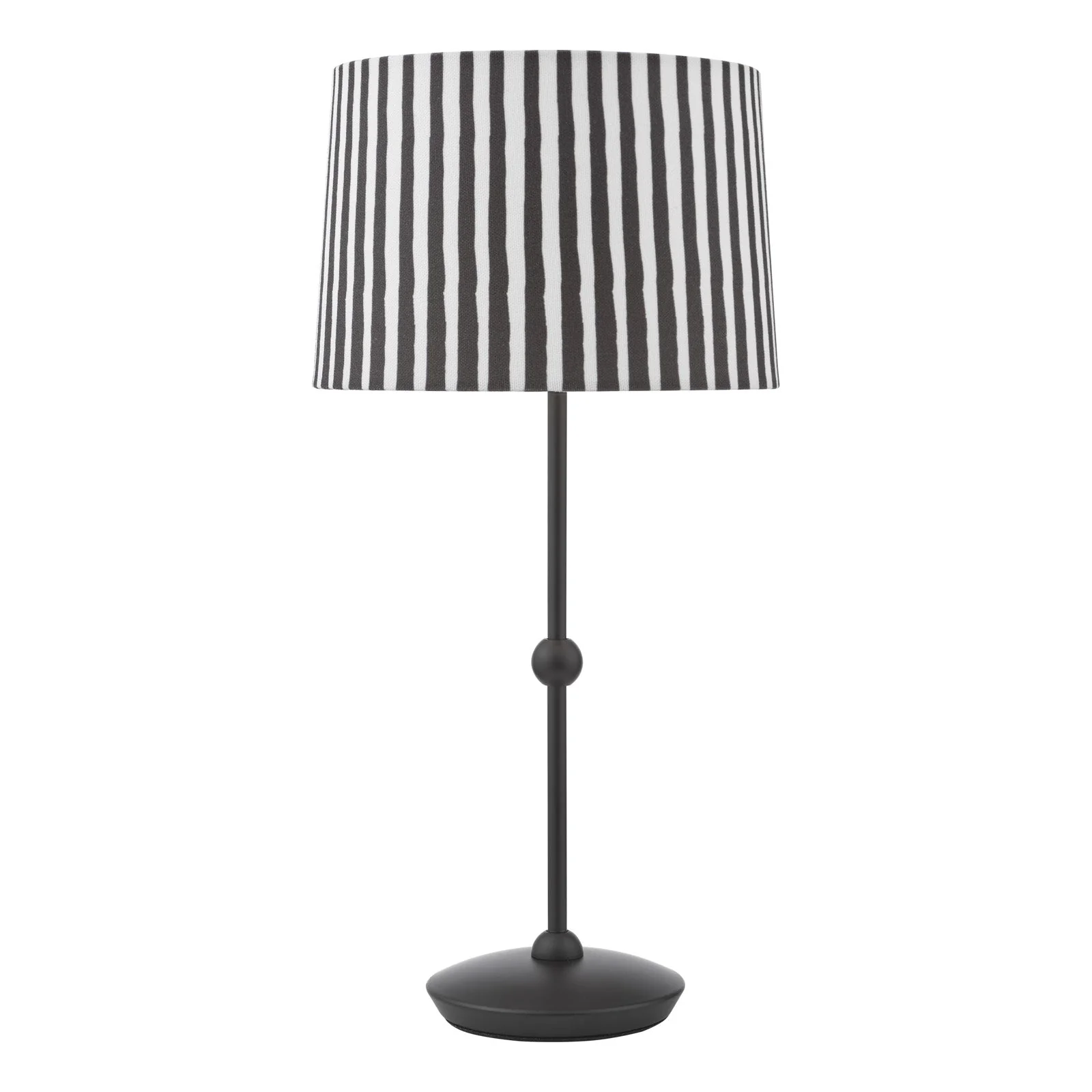 Sosa Table Lamp Matt Black/Matt Taupe  With Shade E14 - Image 2