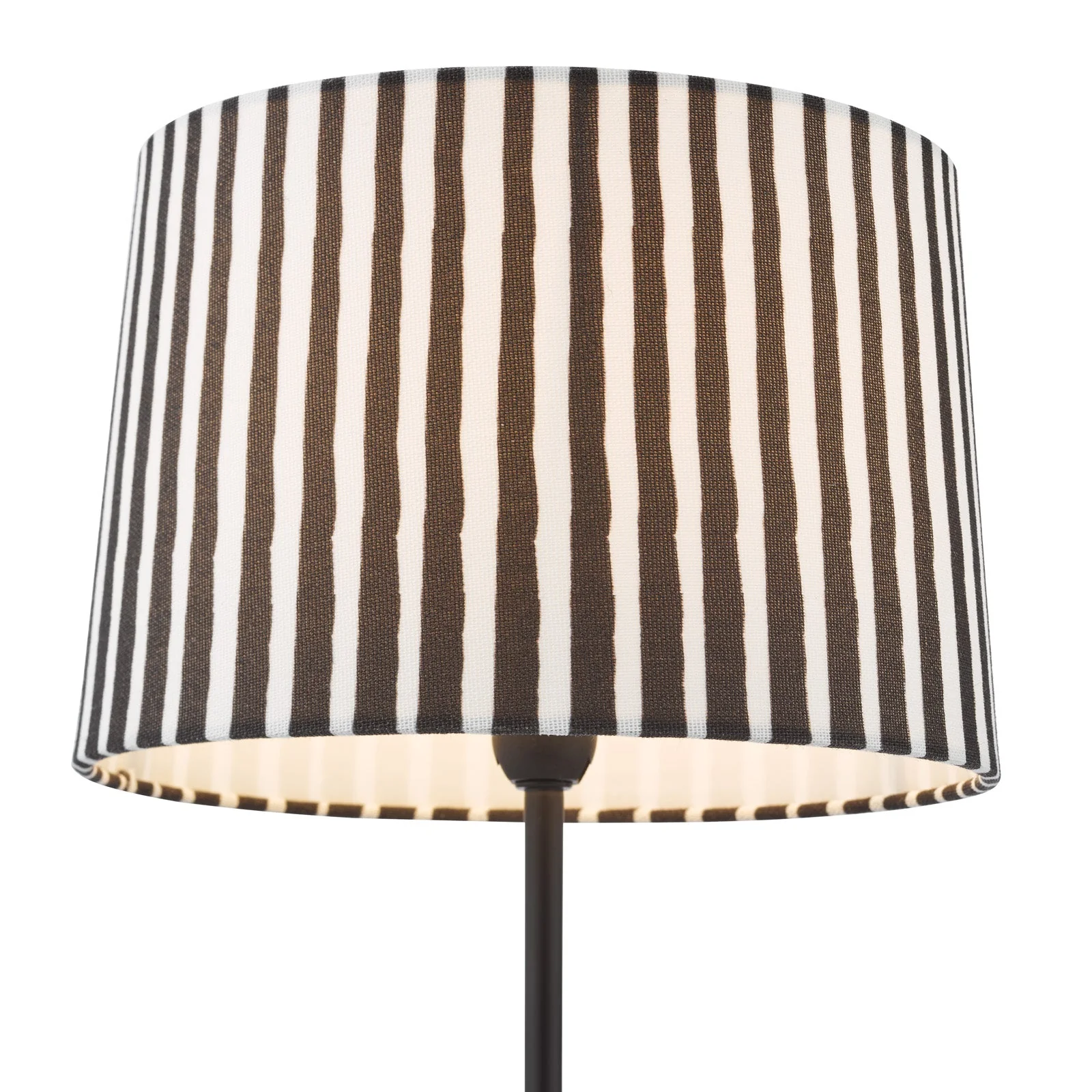 Sosa Table Lamp Matt Black/Matt Taupe  With Shade E14 - Image 3