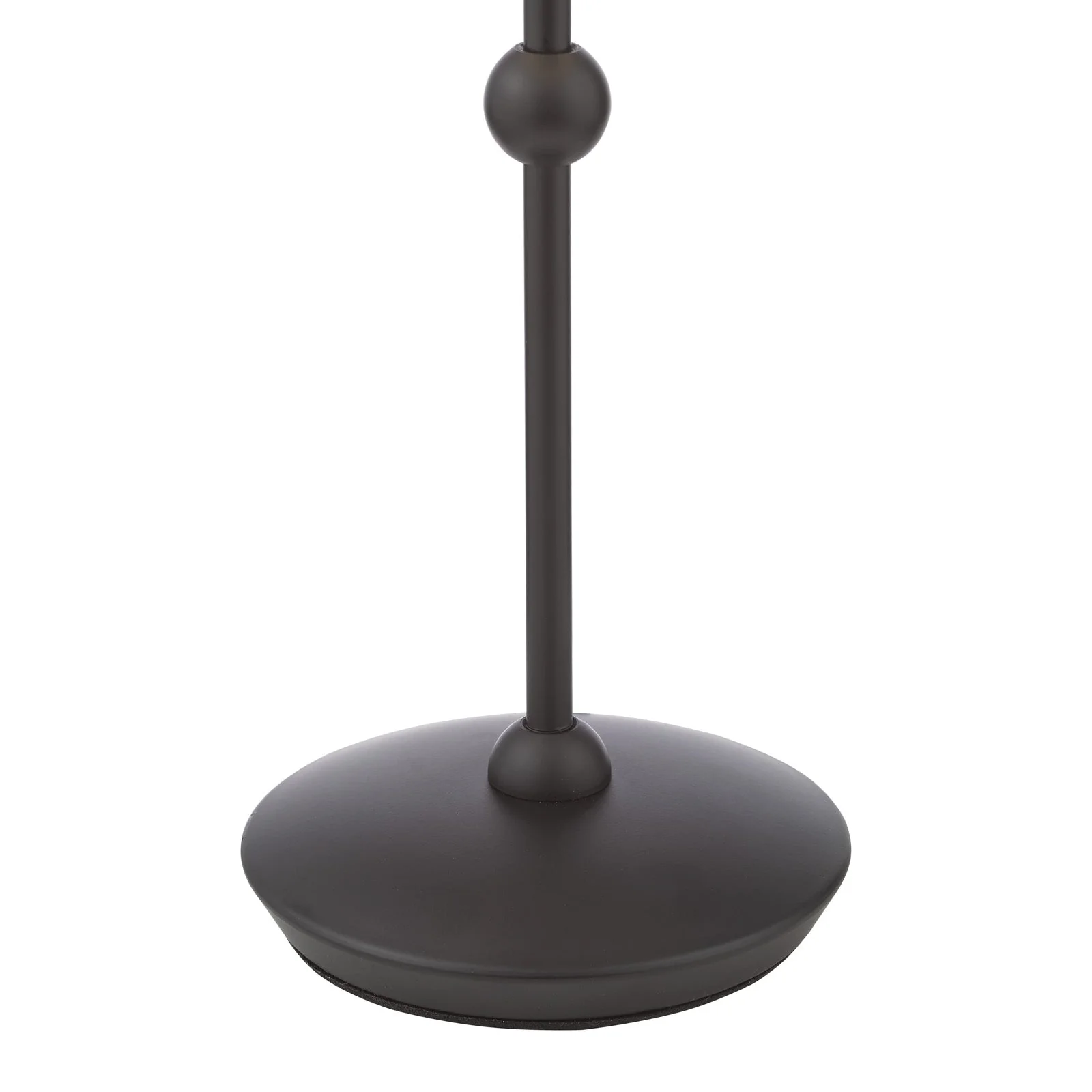 Sosa Table Lamp Matt Black/Matt Taupe  With Shade E14 - Image 4