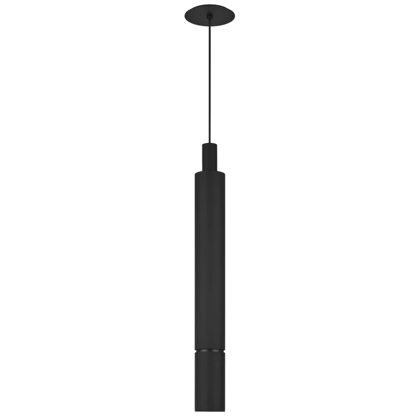 Sottile Pendant Light- Black/ Brass Finishes - Image 4