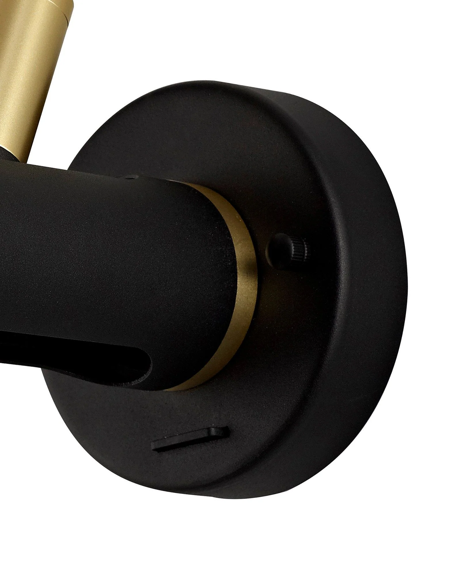 Sovera Switched Wall Light, 2 x 2W LED, 3000K, 560lm, Sand Black/Gold, 3yrs Warranty - Image 6