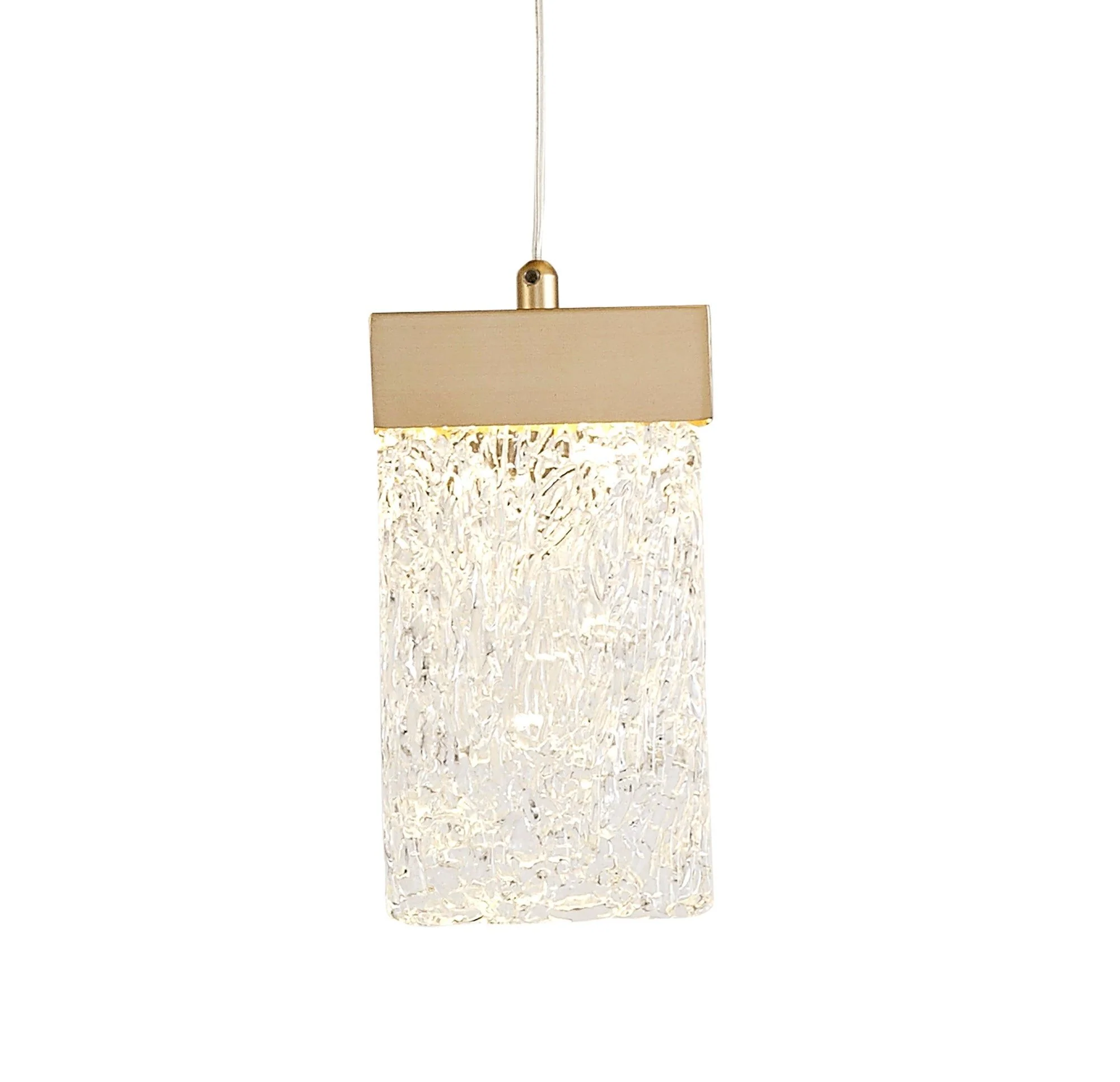 Spades Pendant Round 5m, 21 x 4.5W LED, 3000K, 3360lm, Painted Brushed Gold, 3yrs Warranty Item Weight: 34.2kg - Image 4