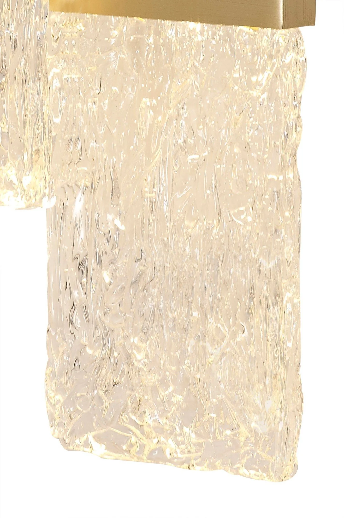 Spades Wall Lamp, 2 x 4.5W LED, 3000K, Painted Brushed Gold, 3yrs Warranty - Image 3