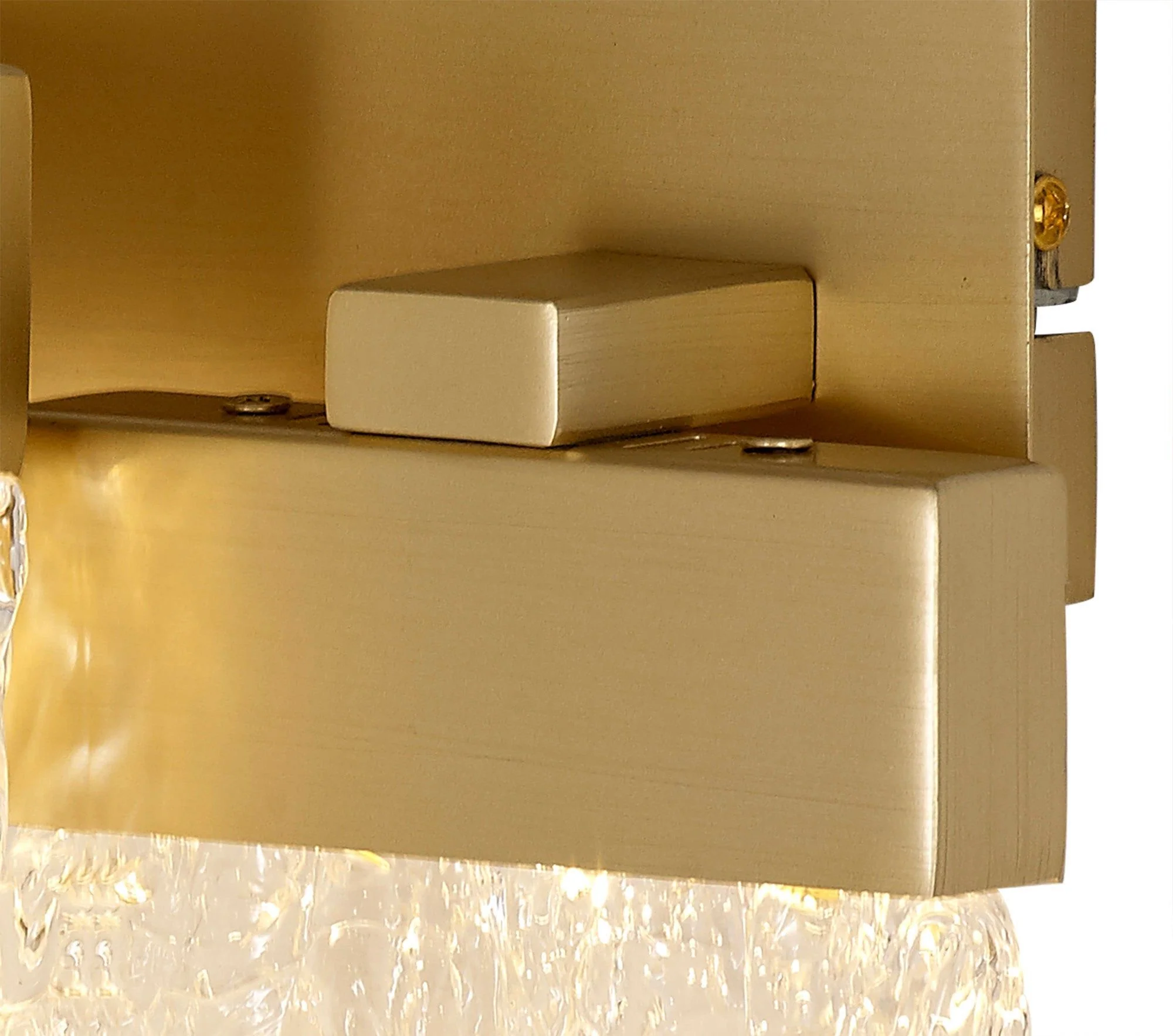 Spades Wall Lamp, 2 x 4.5W LED, 3000K, Painted Brushed Gold, 3yrs Warranty - Image 5