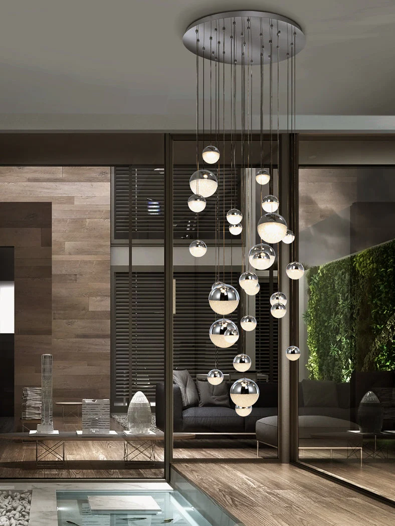 Sphere 27L LED Cluster, Dimmable/CCT - Multicolour / Chrome - Image 7