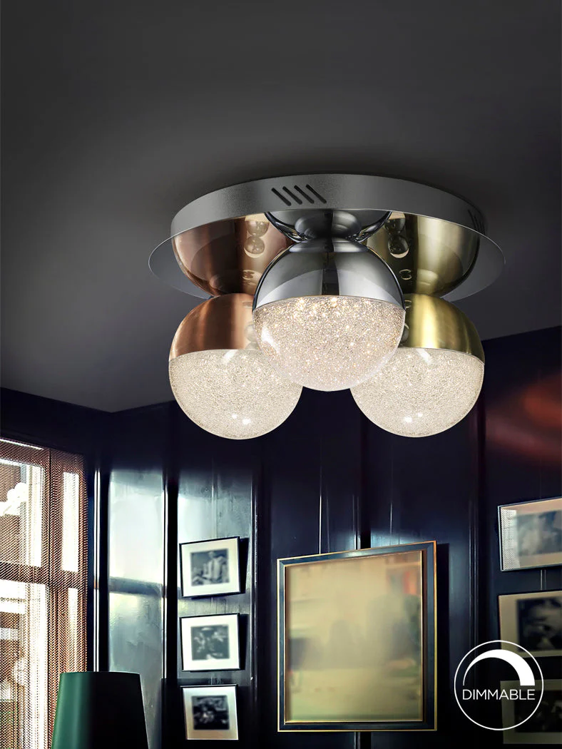 Sphere LED Flush Light - Dimmable - Image 2
