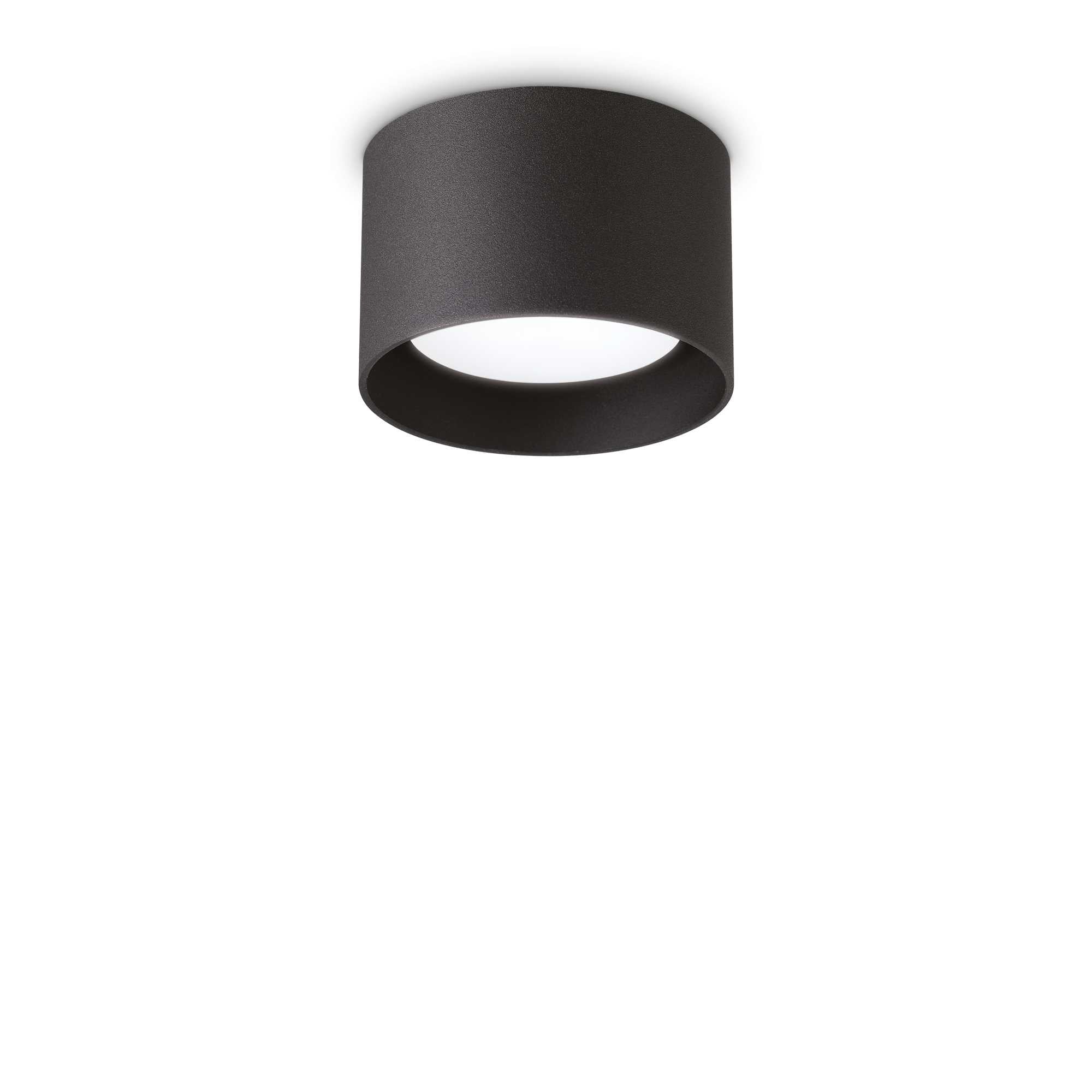 Spike Flush Ceiling Light - White/Black/Brass Finish - Image 2