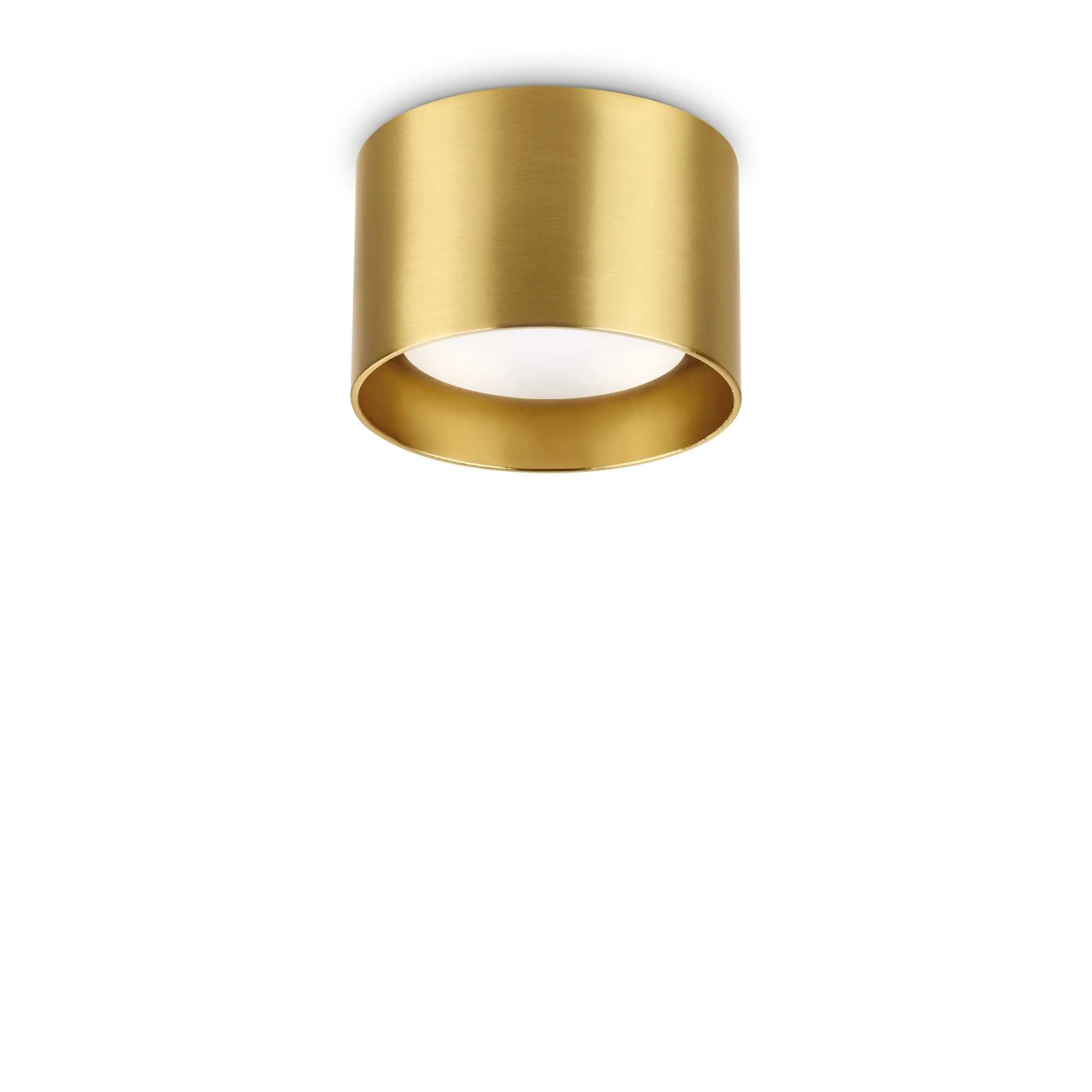 Spike Flush Ceiling Light - White/Black/Brass Finish - Image 3