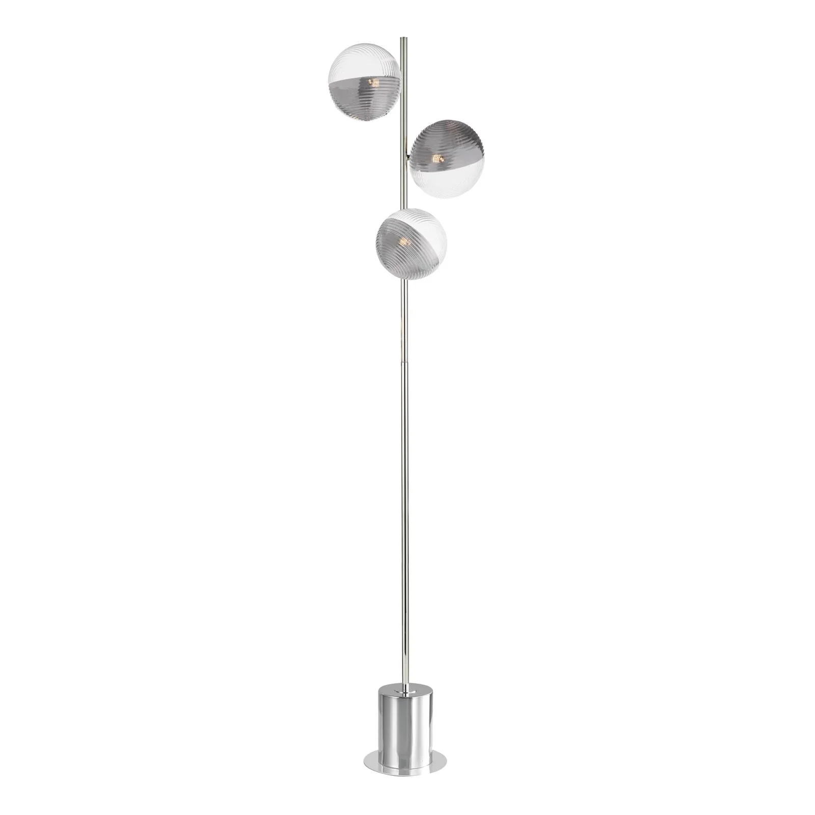 Spiral 3Lt Floor Lamp G9 Various Types & Various Finishes - Image 12
