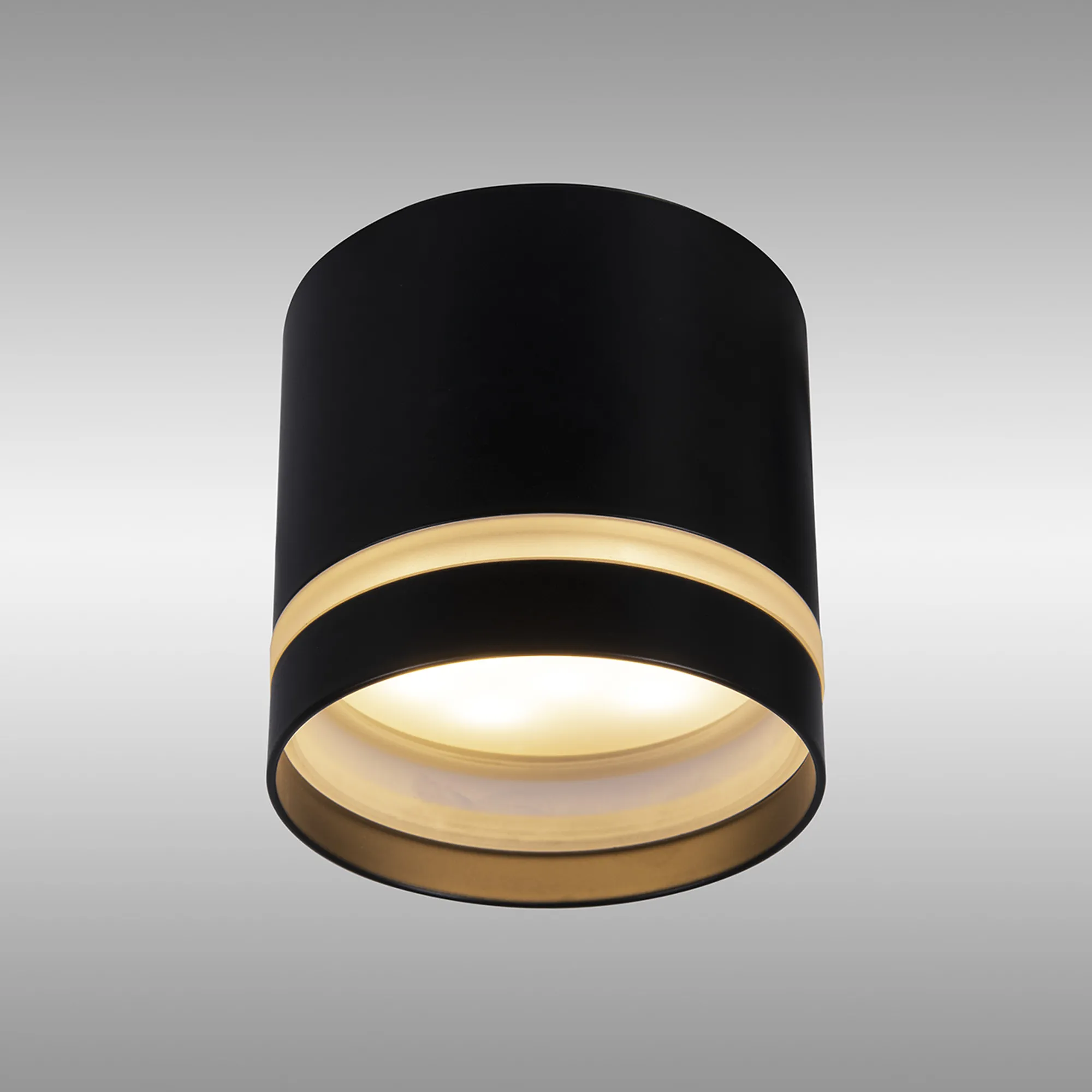 Split 8.4cm Spotlight Round, 1 Light GX53 (Max 12W, Not Included), White/ Black - Image 3