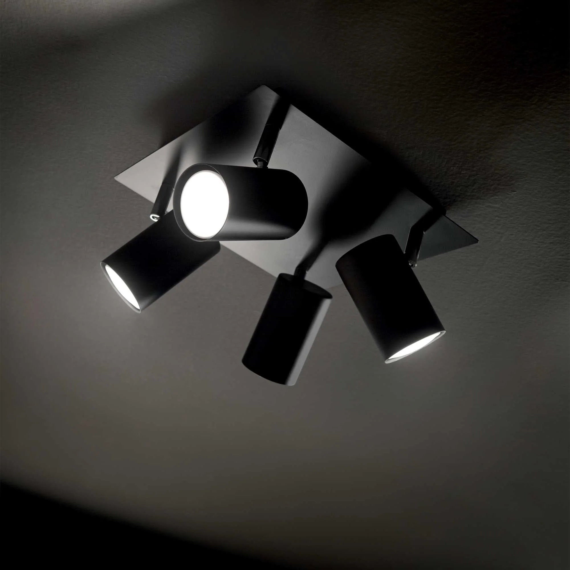 Spot 4Lt  Plate Spotlight IP20  - Black/White - Image 3