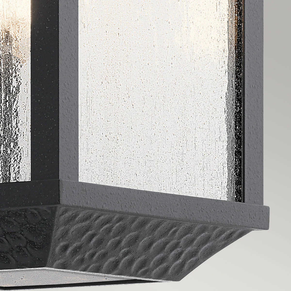 Springfield Small/Medium Wall Lantern - Distressed Black Finish - Image 7