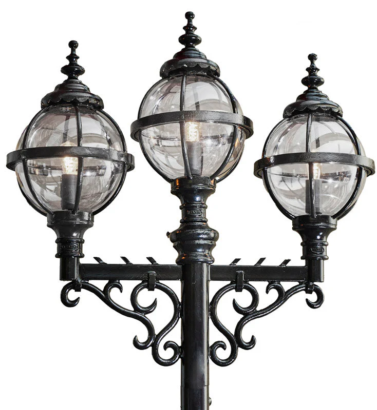 Springvale 2/3Lt Lamp Post - Cast Iron - Image 4