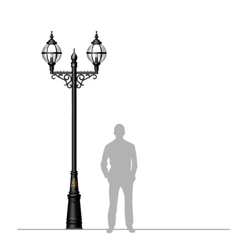 Springvale 2/3Lt Lamp Post - Cast Iron - Image 9