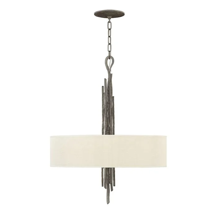 Spyre 6 Light Chandelier with Shade – Champagne Gold/Metallic Matte Bronze - Image 2