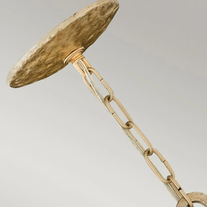 Spyre 6 Light Chandelier with Shade – Champagne Gold/Metallic Matte Bronze - Image 3
