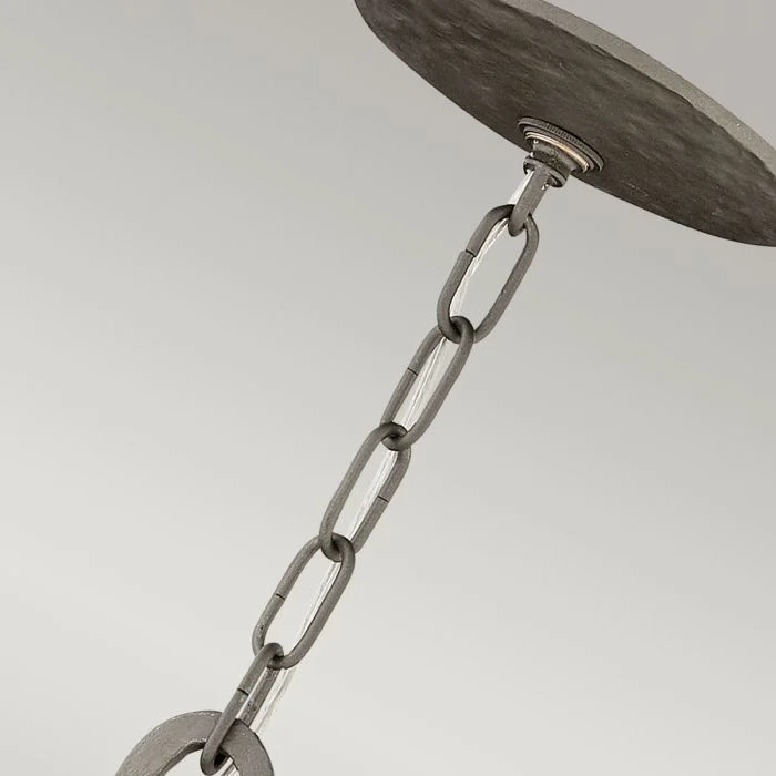 Spyre 6 Light Chandelier with Shade – Champagne Gold/Metallic Matte Bronze - Image 7