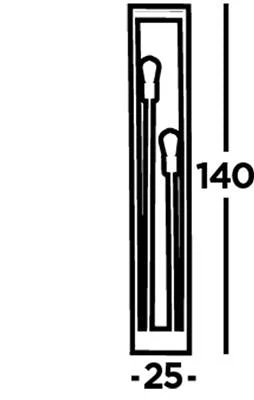 Square 2Lt Floor Lamp - Natural Wood & Black Metal E27 - Image 4
