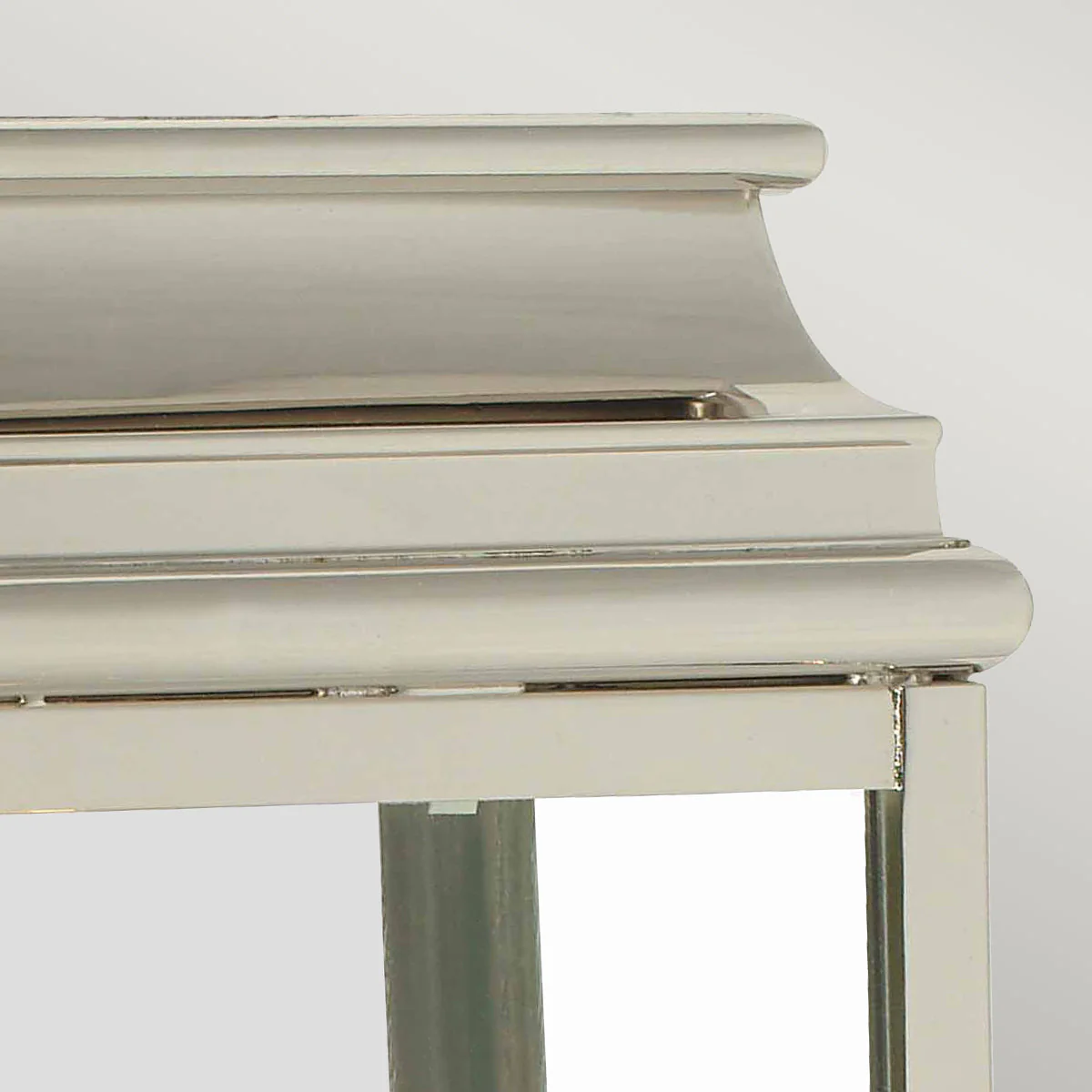 St Martins Medium/Large Wall Lantern - Aged Brass/Polished Nickel/Verdigris Finish - Image 10