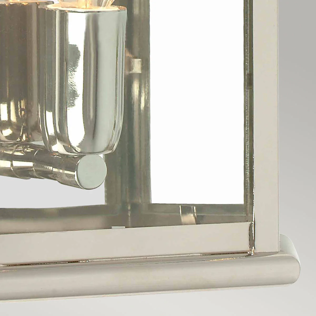St Martins Medium/Large Wall Lantern - Aged Brass/Polished Nickel/Verdigris Finish - Image 11