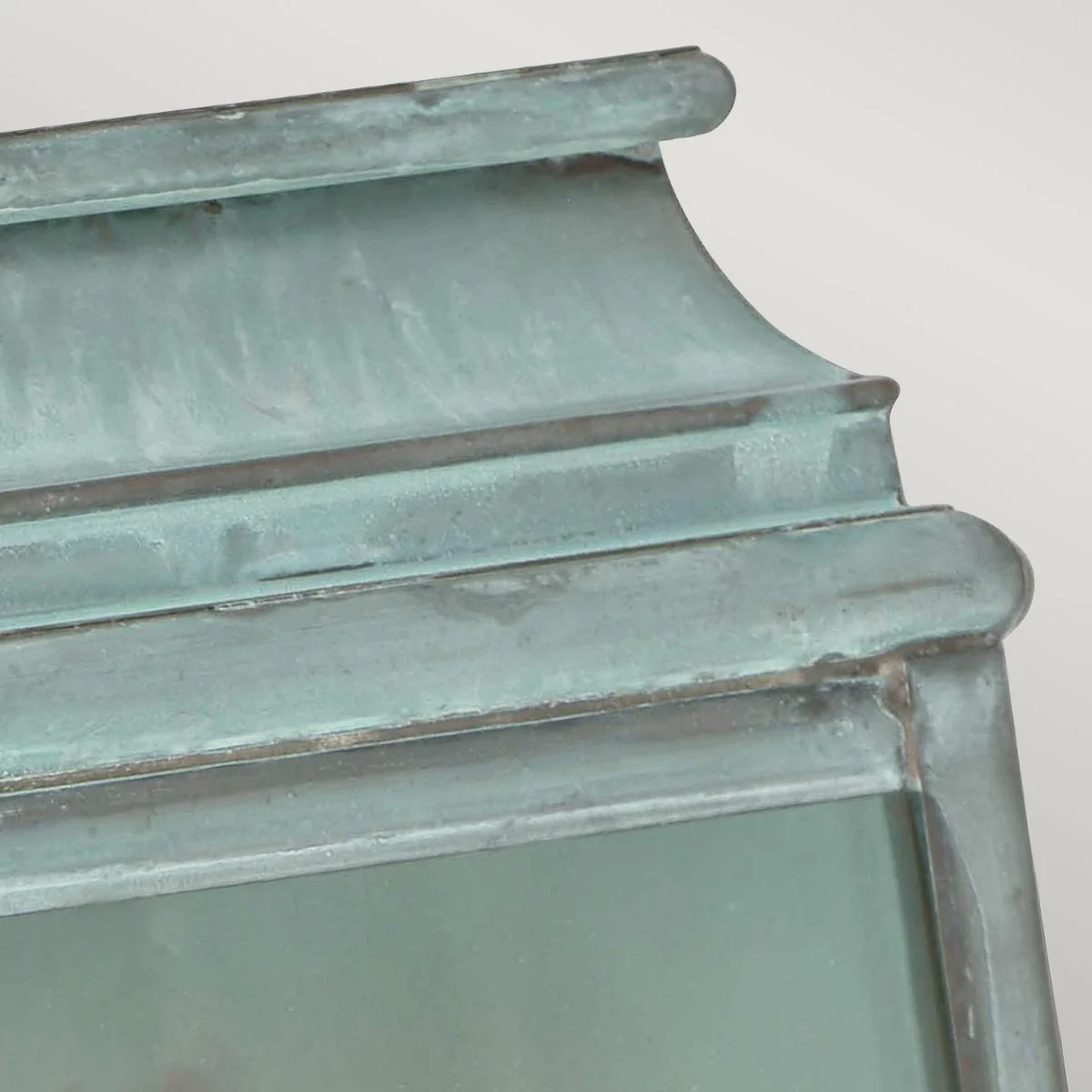 St Martins Medium/Large Wall Lantern - Aged Brass/Polished Nickel/Verdigris Finish - Image 14