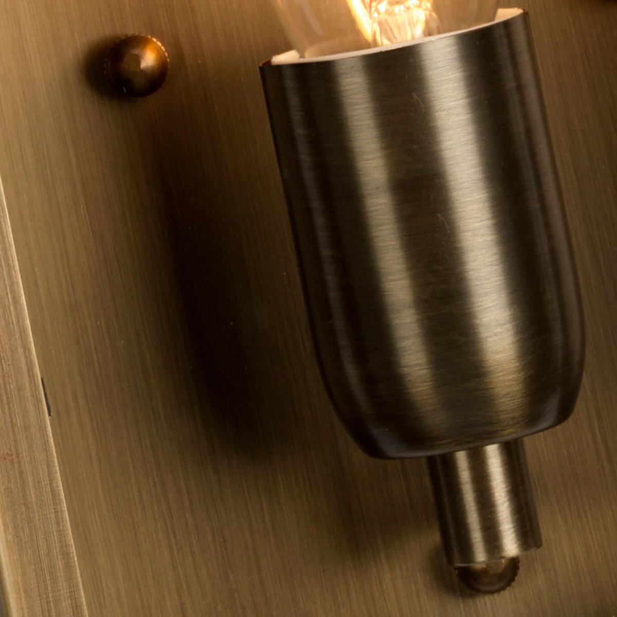 St Martins Medium/Large Wall Lantern - Aged Brass/Polished Nickel/Verdigris Finish - Image 3