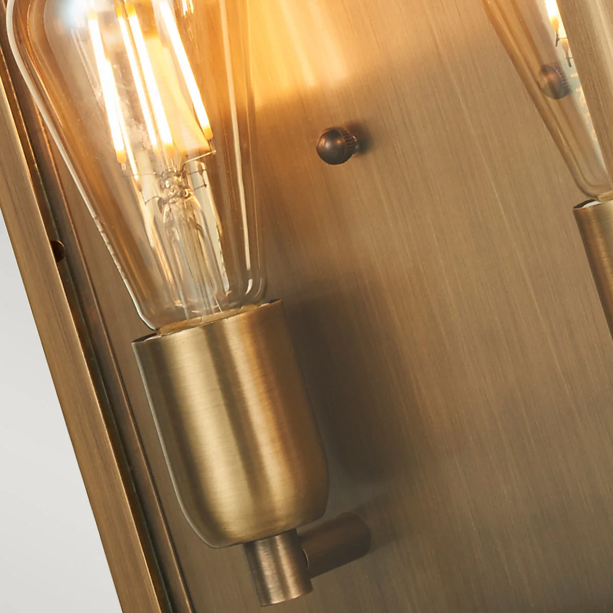 St Martins Medium/Large Wall Lantern - Aged Brass/Polished Nickel/Verdigris Finish - Image 7