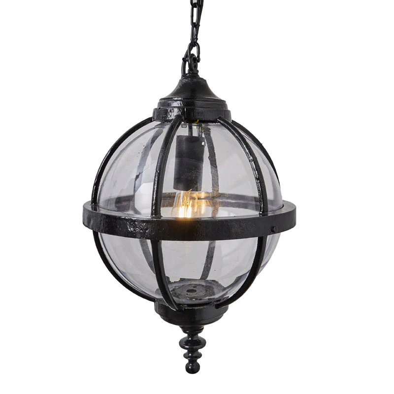 Stanhope Victorian globe Outdoor Pendant - Cast Iron - Image 18