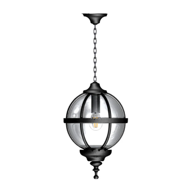 Stanhope Victorian globe Outdoor Pendant - Cast Iron - Image 19