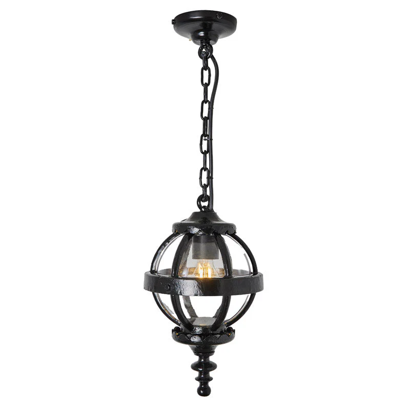 Stanhope Victorian globe Outdoor Pendant - Cast Iron - Image 2