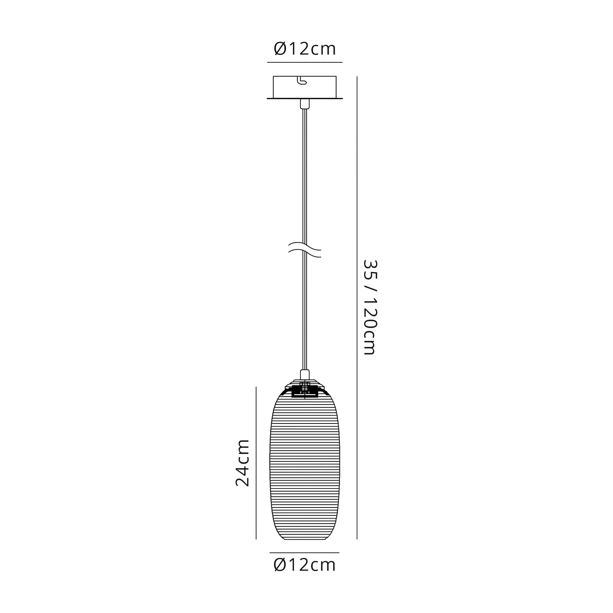Stardust 1Lt Pendant - Various Colours - Image 2