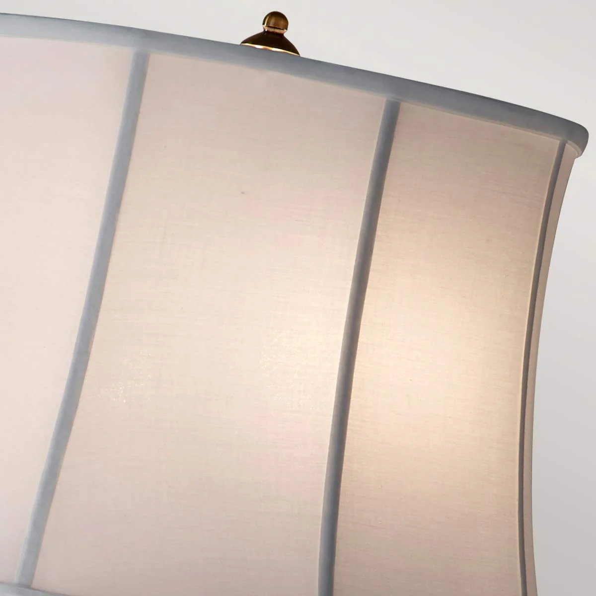 Stateroom 2 Light Floor Lamp - Antique Nickel/Bali Brass with True White Shade E27 - Image 7