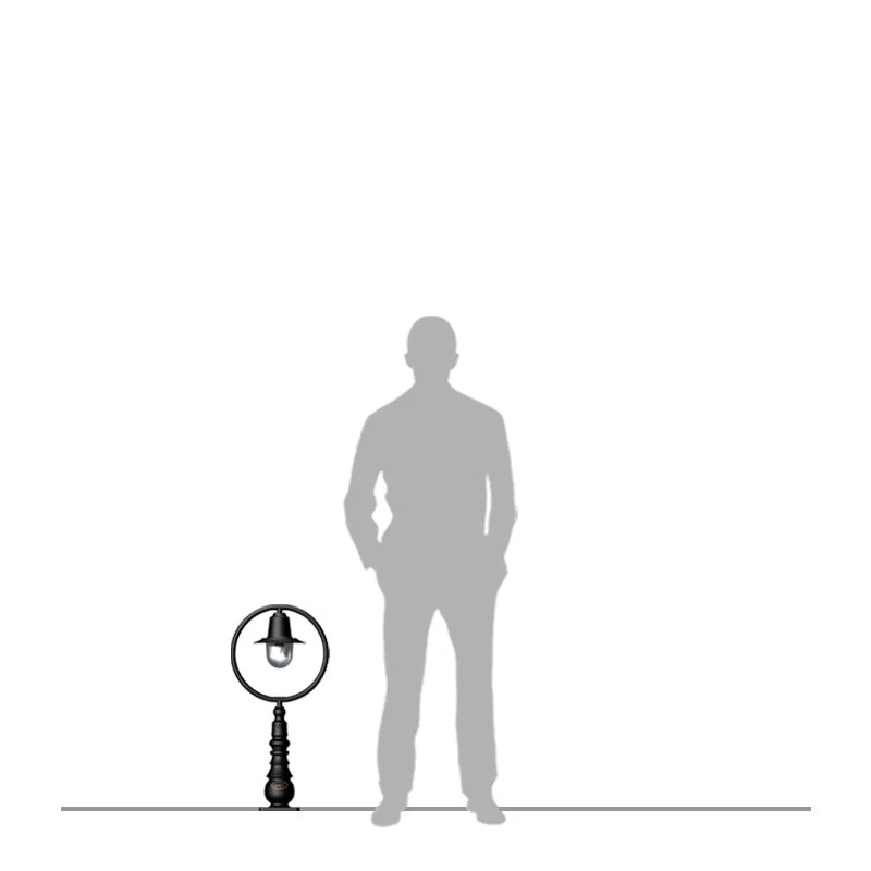 Station Master 1Lt Bollard  - Cast Iron/Copper - Image 13
