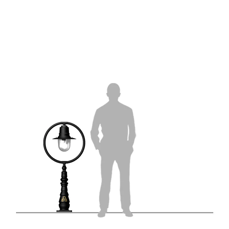 Station Master 1Lt Bollard  - Cast Iron/Copper - Image 18